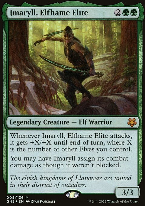 Imaryll, Elfhame Elite, Game Night: Free-for-All #5, Magic: The Gathering card