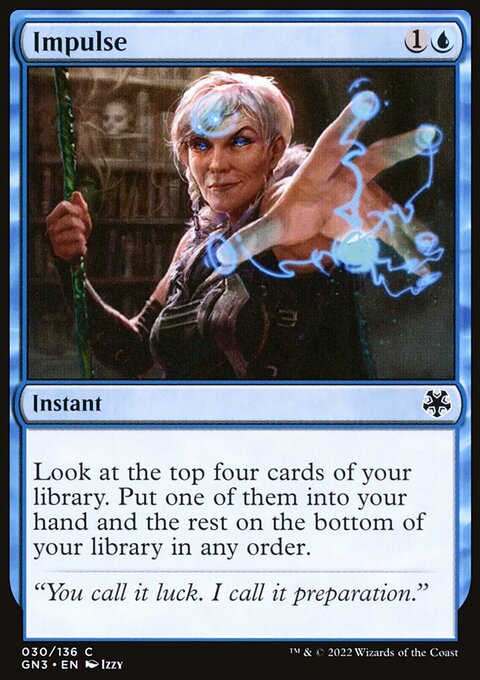 Impulse, Game Night: Free-for-All #30, Magic: The Gathering card