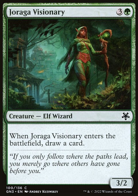Joraga Visionary, Game Night: Free-for-All #100, Magic: The Gathering card