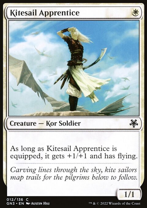 Kitesail Apprentice, Game Night: Free-for-All #12, Magic: The Gathering card
