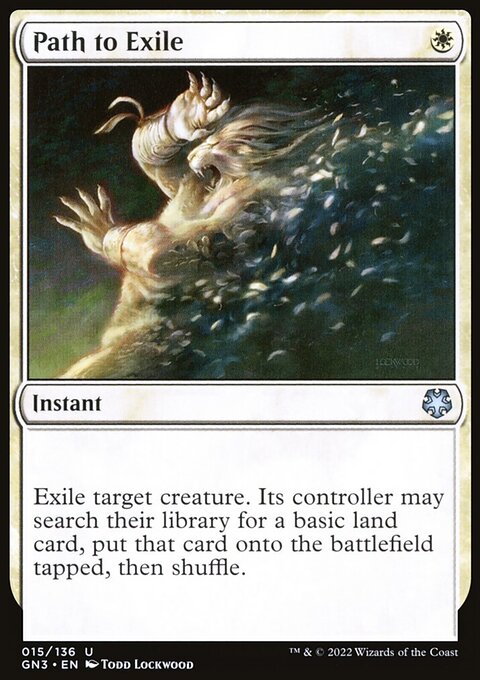 Path to Exile, Game Night: Free-for-All #15, Magic: The Gathering card