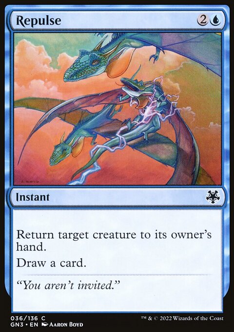 Repulse, Game Night: Free-for-All #36, Magic: The Gathering card