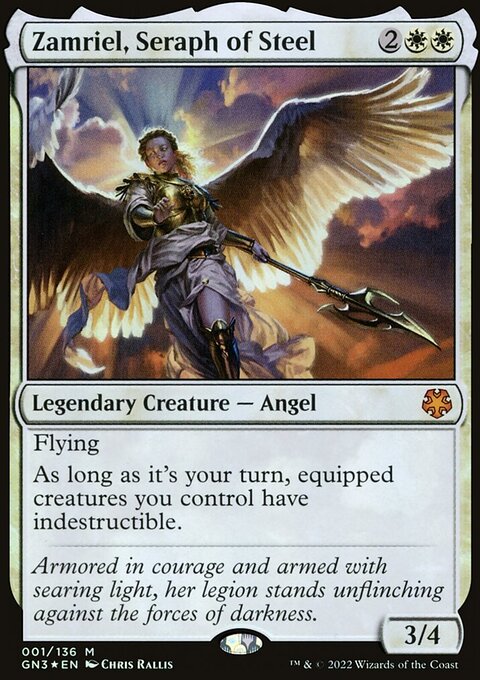 Zamriel, Seraph of Steel, Game Night: Free-for-All #1, Magic: The Gathering card