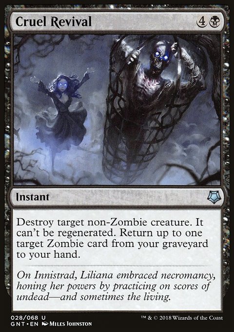 Cruel Revival, Game Night #28, Magic: The Gathering card