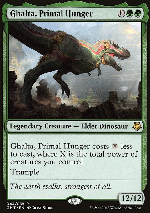 Ghalta, Primal Hunger, Game Night #44, Magic: The Gathering card