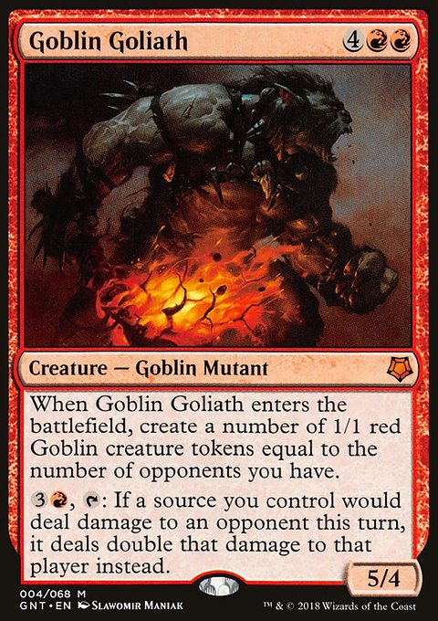 Goblin Goliath, Game Night #4, Magic: The Gathering card
