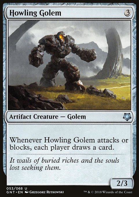 Howling Golem, Game Night #53, Magic: The Gathering card
