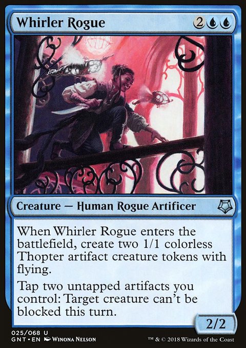 Whirler Rogue, Game Night #25, Magic: The Gathering card
