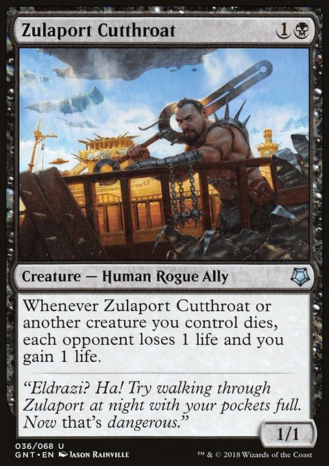 Zulaport Cutthroat, Game Night #36, Magic: The Gathering card