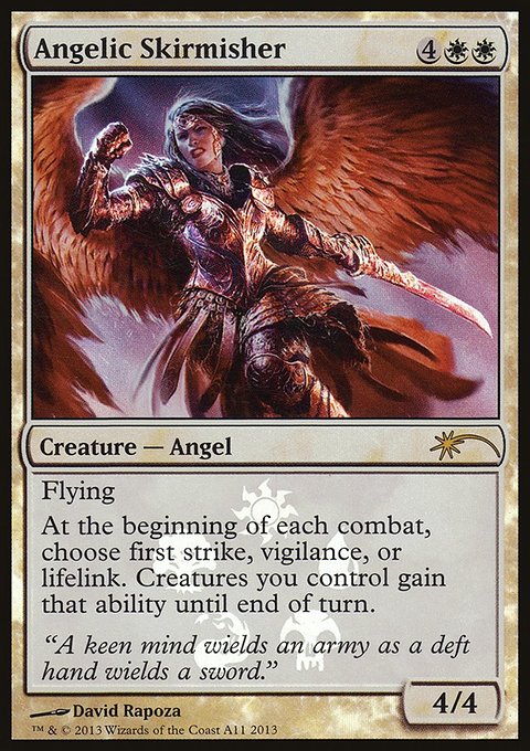 Angelic Skirmisher, Gatecrash Promos #A11, Magic: The Gathering card