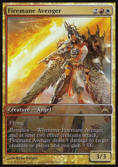 Firemane Avenger, Gatecrash Promos #163, Magic: The Gathering card