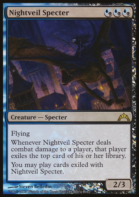 Nightveil Specter, Gatecrash Promos #222★, Magic: The Gathering card