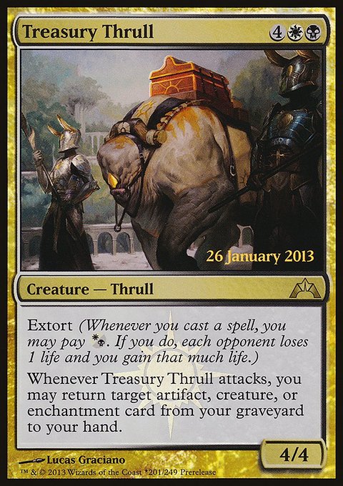 Treasury Thrull, Gatecrash Promos #201★, Magic: The Gathering card