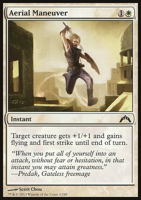 Aerial Maneuver, Gatecrash #1, Magic: The Gathering card