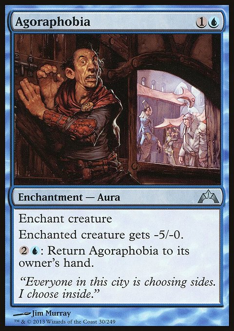 Agoraphobia, Gatecrash #30, Magic: The Gathering card