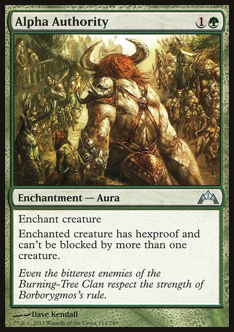 Alpha Authority, Gatecrash #114, Magic: The Gathering card