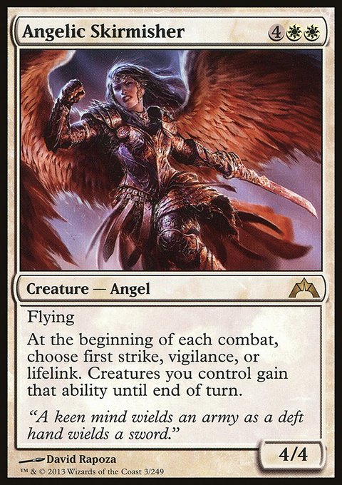 Angelic Skirmisher, Gatecrash #3, Magic: The Gathering card
