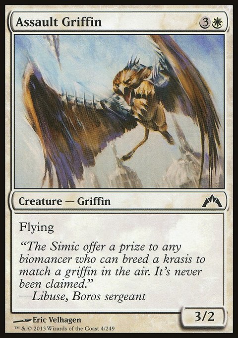 Assault Griffin, Gatecrash #4, Magic: The Gathering card