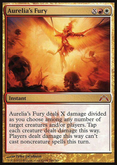 Aurelia's Fury, Gatecrash #144, Magic: The Gathering card