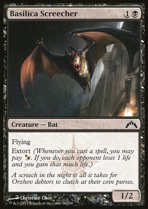 Basilica Screecher, Gatecrash #58, Magic: The Gathering card