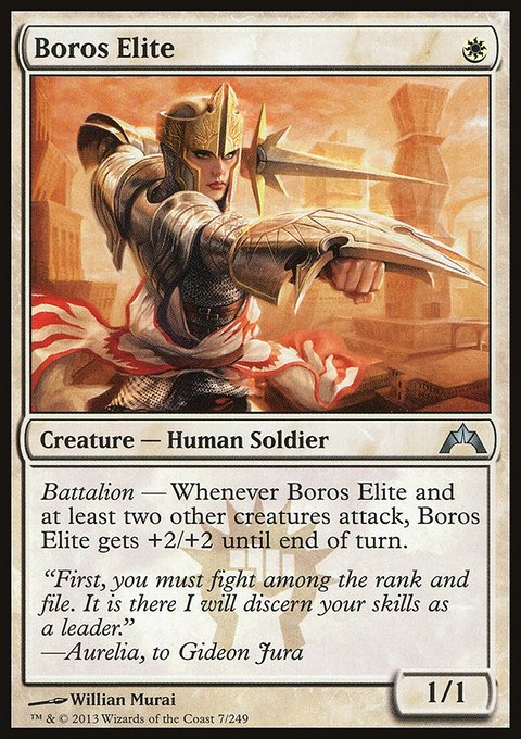 Boros Elite, Gatecrash #7, Magic: The Gathering card