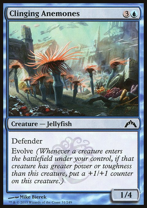 Clinging Anemones, Gatecrash #31, Magic: The Gathering card