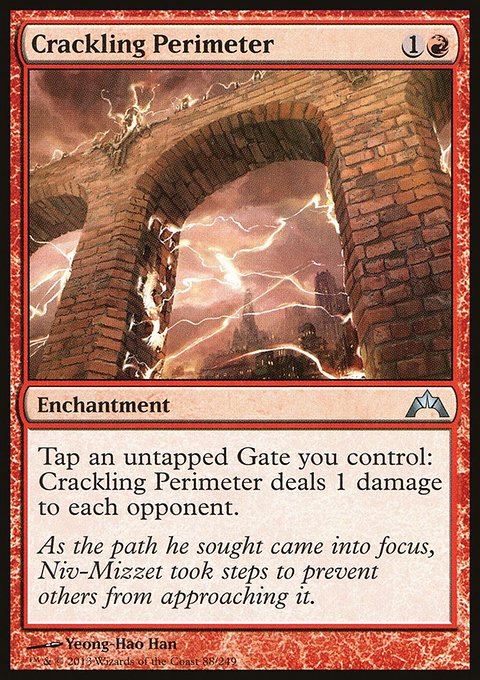 Crackling Perimeter, Gatecrash #88, Magic: The Gathering card