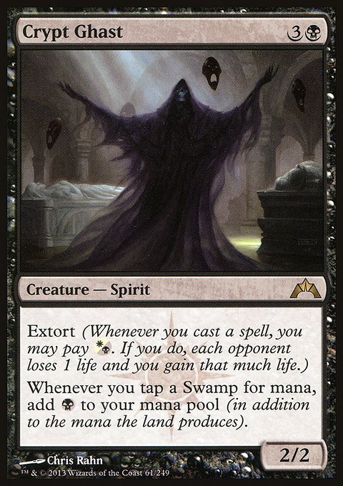 Crypt Ghast, Gatecrash #61, Magic: The Gathering card