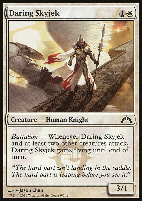 Daring Skyjek, Gatecrash #9, Magic: The Gathering card