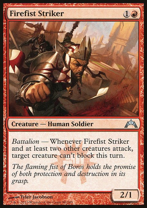 Firefist Striker, Gatecrash #90, Magic: The Gathering card