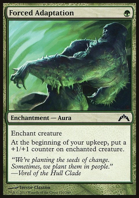 Forced Adaptation, Gatecrash #120, Magic: The Gathering card
