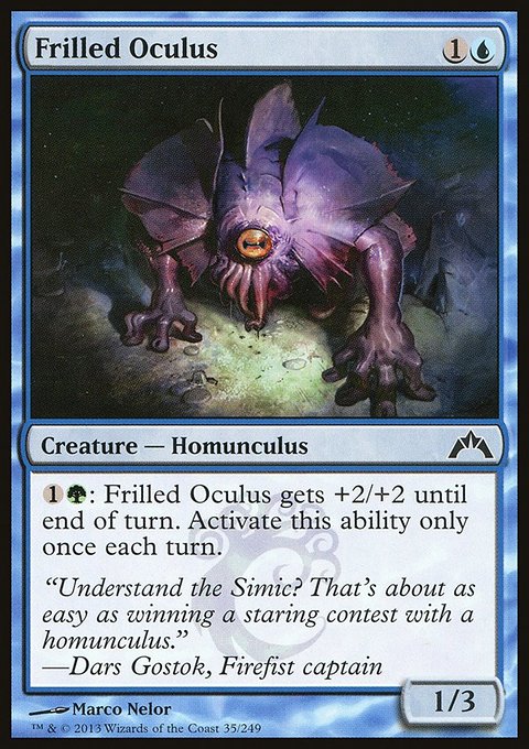Frilled Oculus, Gatecrash #35, Magic: The Gathering card