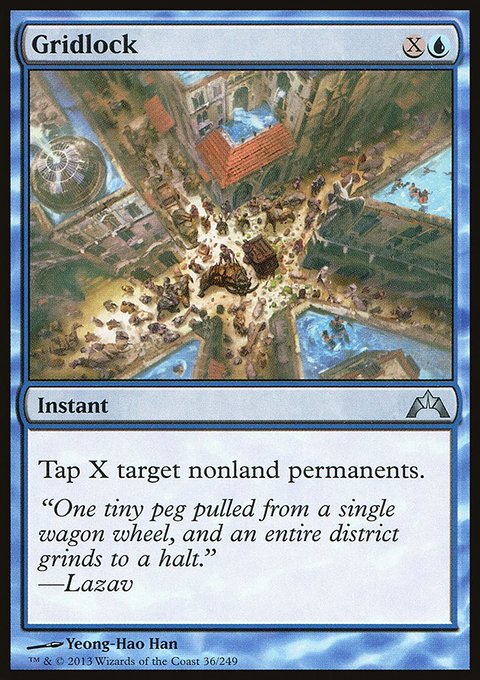 Gridlock, Gatecrash #36, Magic: The Gathering card