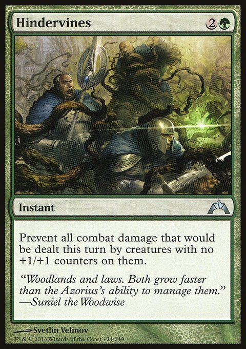 Hindervines, Gatecrash #124, Magic: The Gathering card