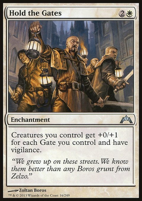 Hold the Gates, Gatecrash #16, Magic: The Gathering card