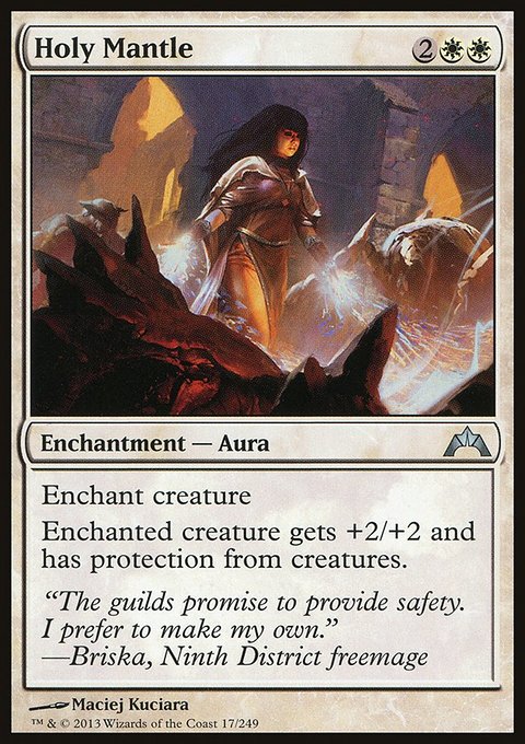 Holy Mantle, Gatecrash #17, Magic: The Gathering card