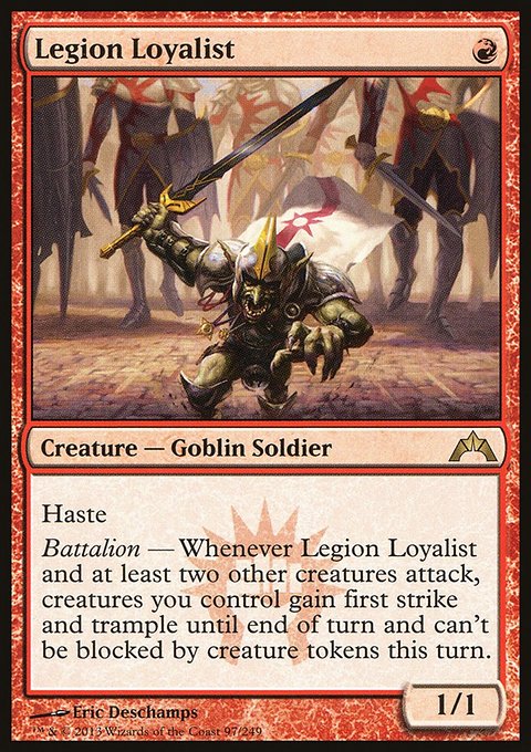 Legion Loyalist, Gatecrash #97, Magic: The Gathering card