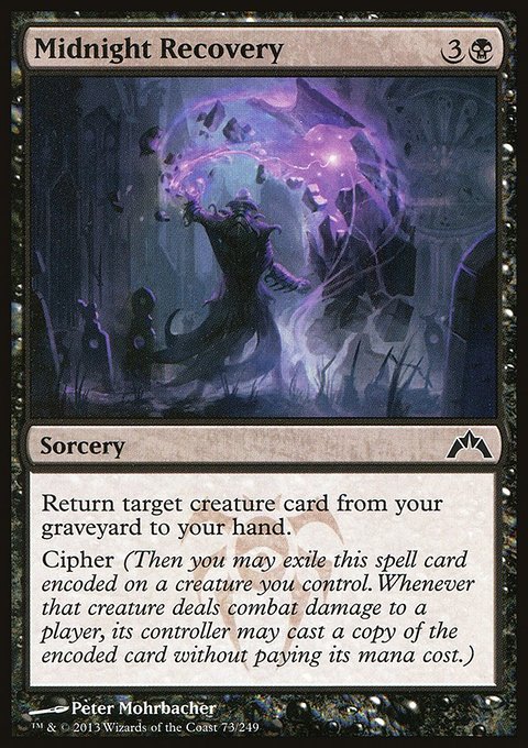 Midnight Recovery, Gatecrash #73, Magic: The Gathering card