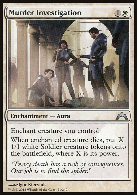 Murder Investigation, Gatecrash #21, Magic: The Gathering card