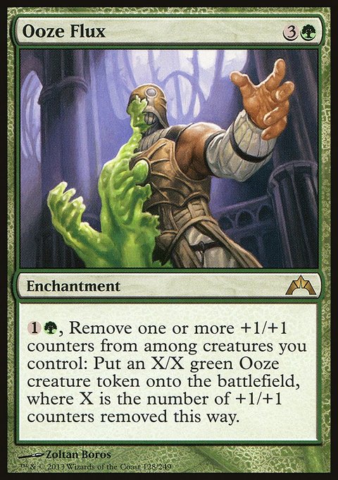 Ooze Flux, Gatecrash #128, Magic: The Gathering card
