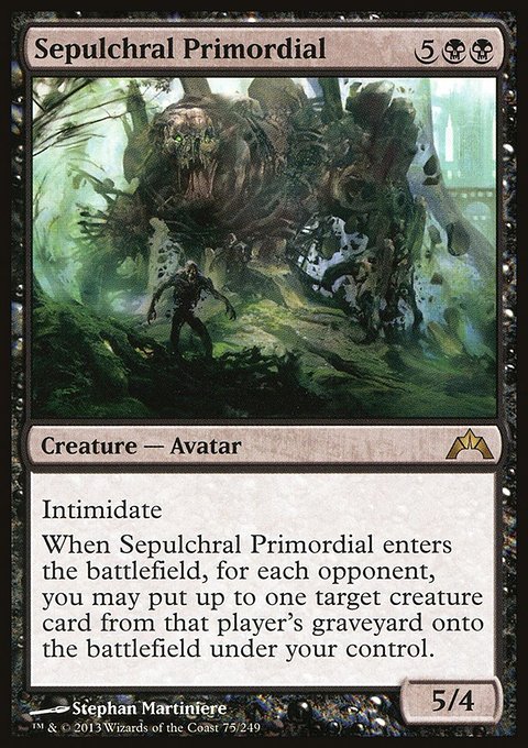 Sepulchral Primordial, Gatecrash #75, Magic: The Gathering card