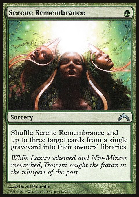 Serene Remembrance, Gatecrash #132, Magic: The Gathering card