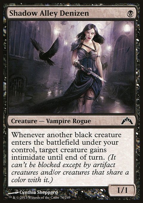 Shadow Alley Denizen, Gatecrash #76, Magic: The Gathering card