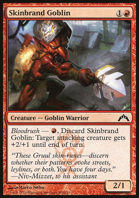 Skinbrand Goblin, Gatecrash #105, Magic: The Gathering card