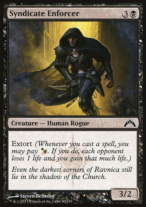 Syndicate Enforcer, Gatecrash #80, Magic: The Gathering card