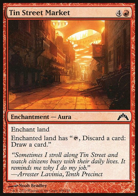 Tin Street Market, Gatecrash #108, Magic: The Gathering card