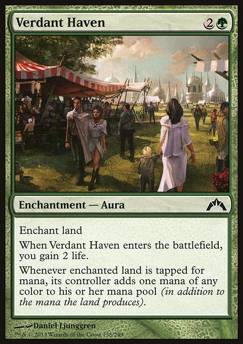 Verdant Haven, Gatecrash #138, Magic: The Gathering card