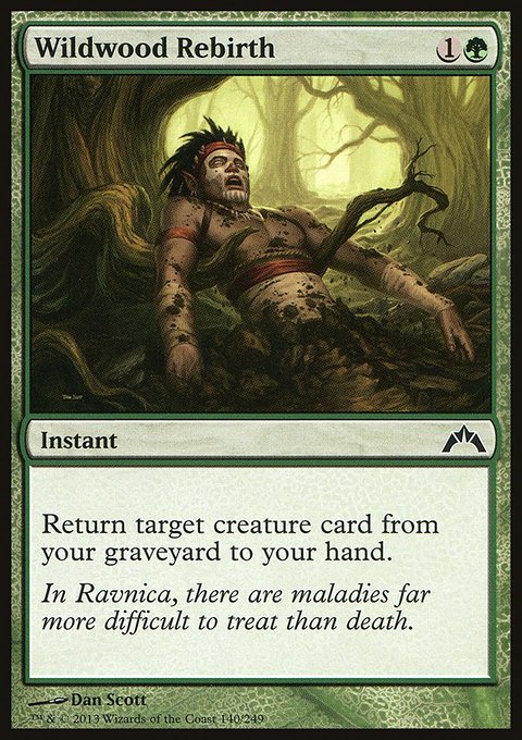 Wildwood Rebirth, Gatecrash #140, Magic: The Gathering card