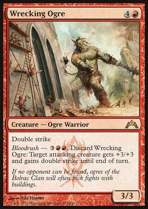 Wrecking Ogre, Gatecrash #112, Magic: The Gathering card