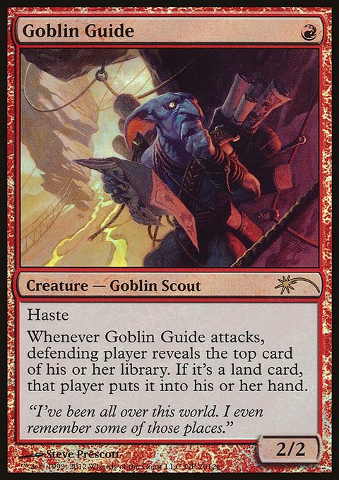 Goblin Guide, Grand Prix Promos #2012a, Magic: The Gathering card